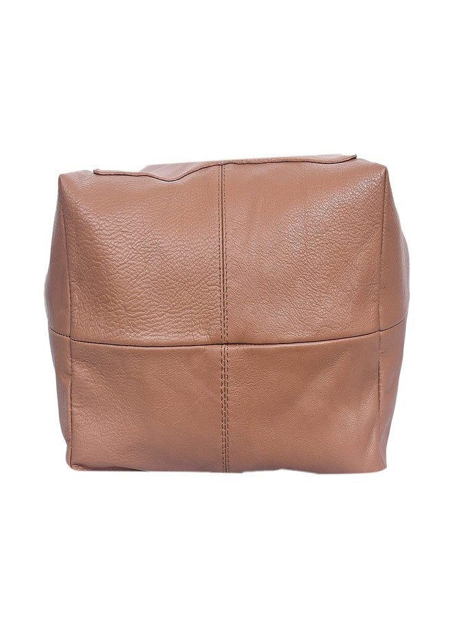 Celtic Premium Genuine Leather Minimalist Everyday Tote Bag - Image 5